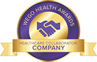 Fuego Health Awards healthcare collaborator company badge for trusted medical and dental services