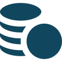 Dental implant icon representing tooth replacement and implant treatment in Indore