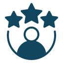 Patient satisfaction and trusted dental care icon representing happy patients in Indore