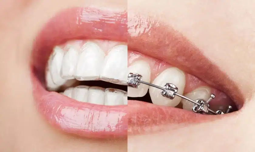 Braces and clear aligners treatment for teeth straightening in Indore