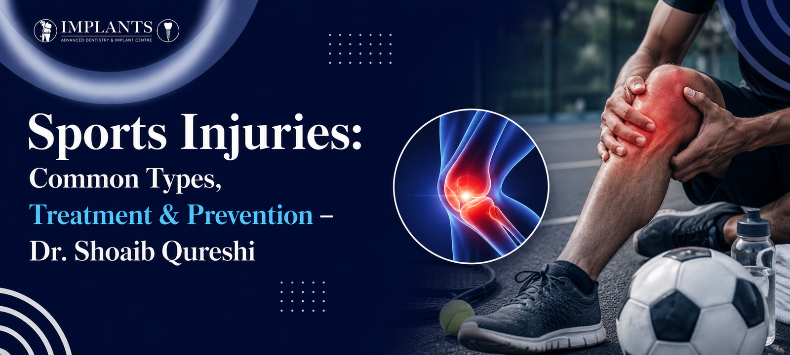 Sports Injuries: Common Types, Treatment & Prevention – Dr. Shoaib Qureshi